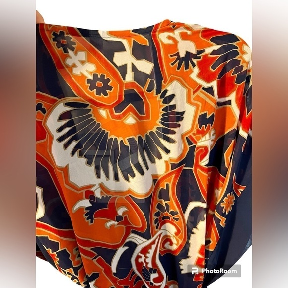 VICTORIA’S Secret XS/S Kimono Duster Robe Coverup ~ Oriental Sheer - Picture 7 of 7